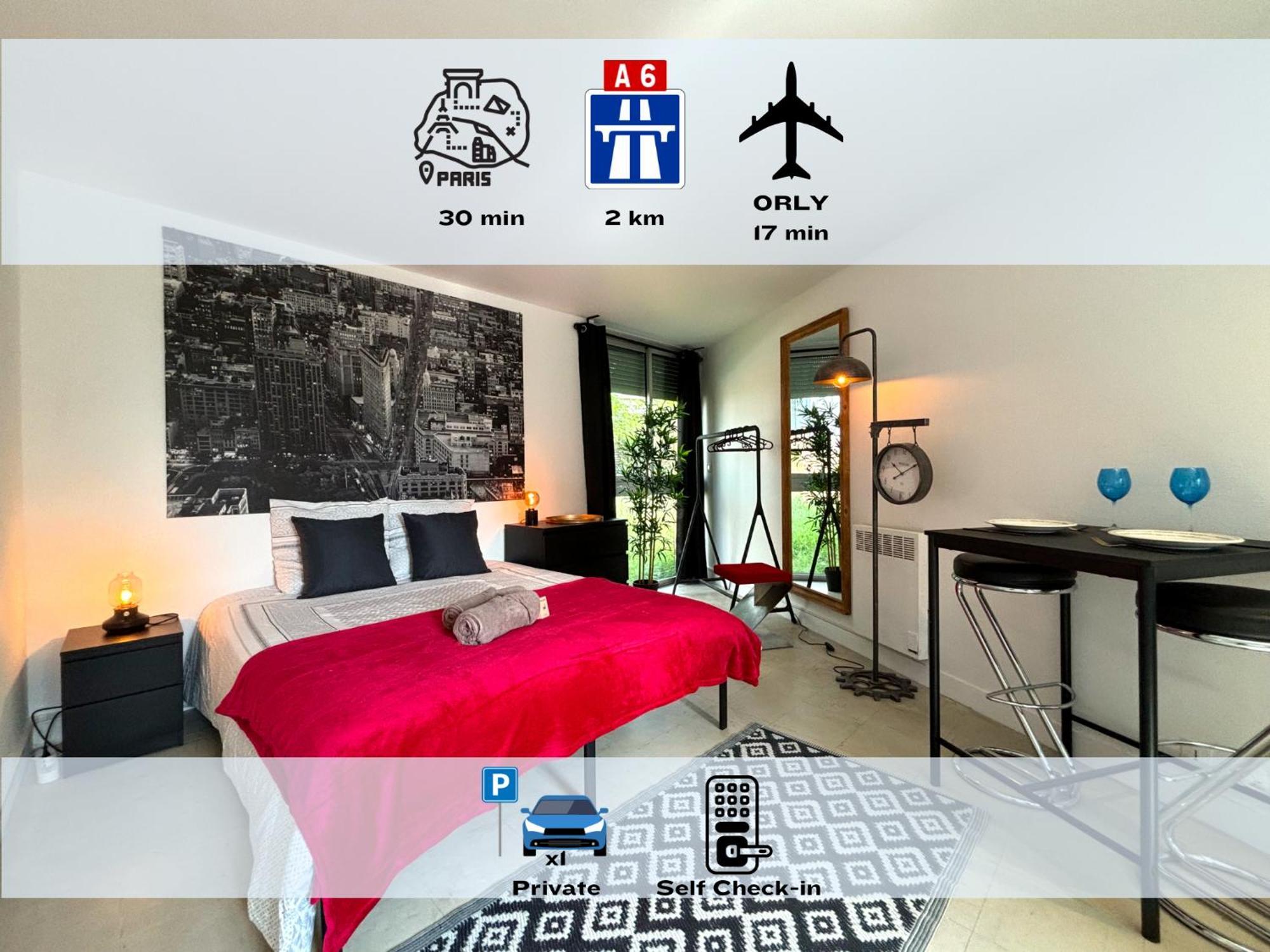 Les Entrepreneurs - Appartements Neufs Et Spacieux, Proche Rer C Et Aeroport Orly Morangis  Exterior foto