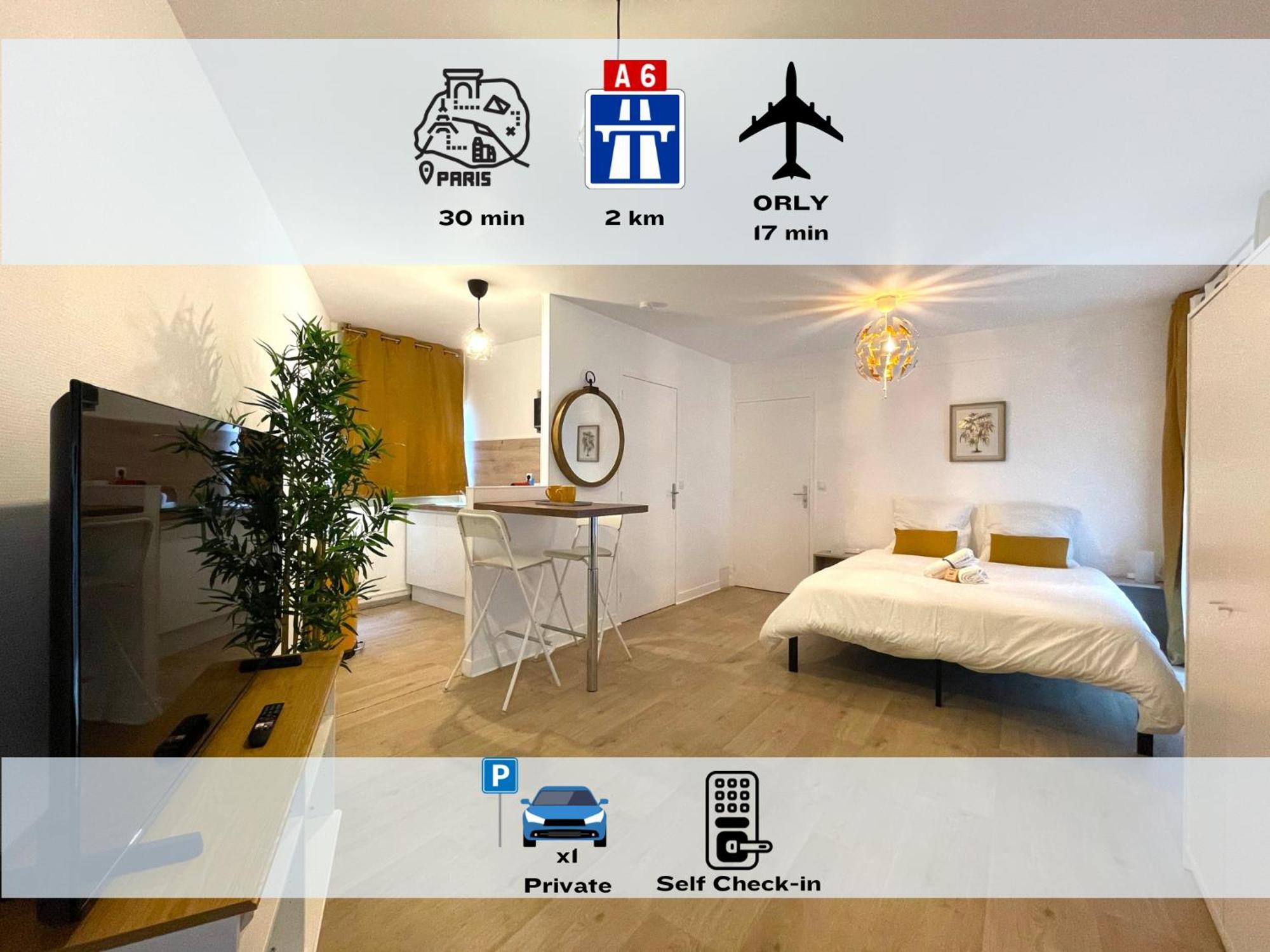 Les Entrepreneurs - Appartements Neufs Et Spacieux, Proche Rer C Et Aeroport Orly Morangis  Exterior foto